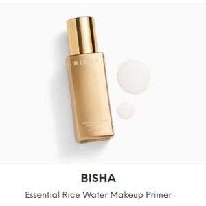 Bisha Essential Rice Water Makeup Primer 50ml Hydrating Luminous Base New Sealed